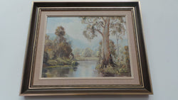 Framed Oil On Board By Artist Lorraine Davies | Antique & Vintage | Moonee Ponds Antiques | Australia Wide Delivery