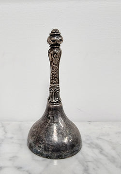 Edwardian Silver Plate Bell | Antique & Vintage | Moonee Ponds Antiques | Australia Wide Delivery
