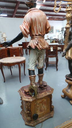 Striking 19th Century Antique Blackamoor Floor Lamp | Antique & Vintage | Moonee Ponds Antiques | Australia Wide Delivery