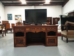 Victorian Burr Walnut Ideal TV Cabinet | Antique & Vintage | Moonee Ponds Antiques | Australia Wide Delivery