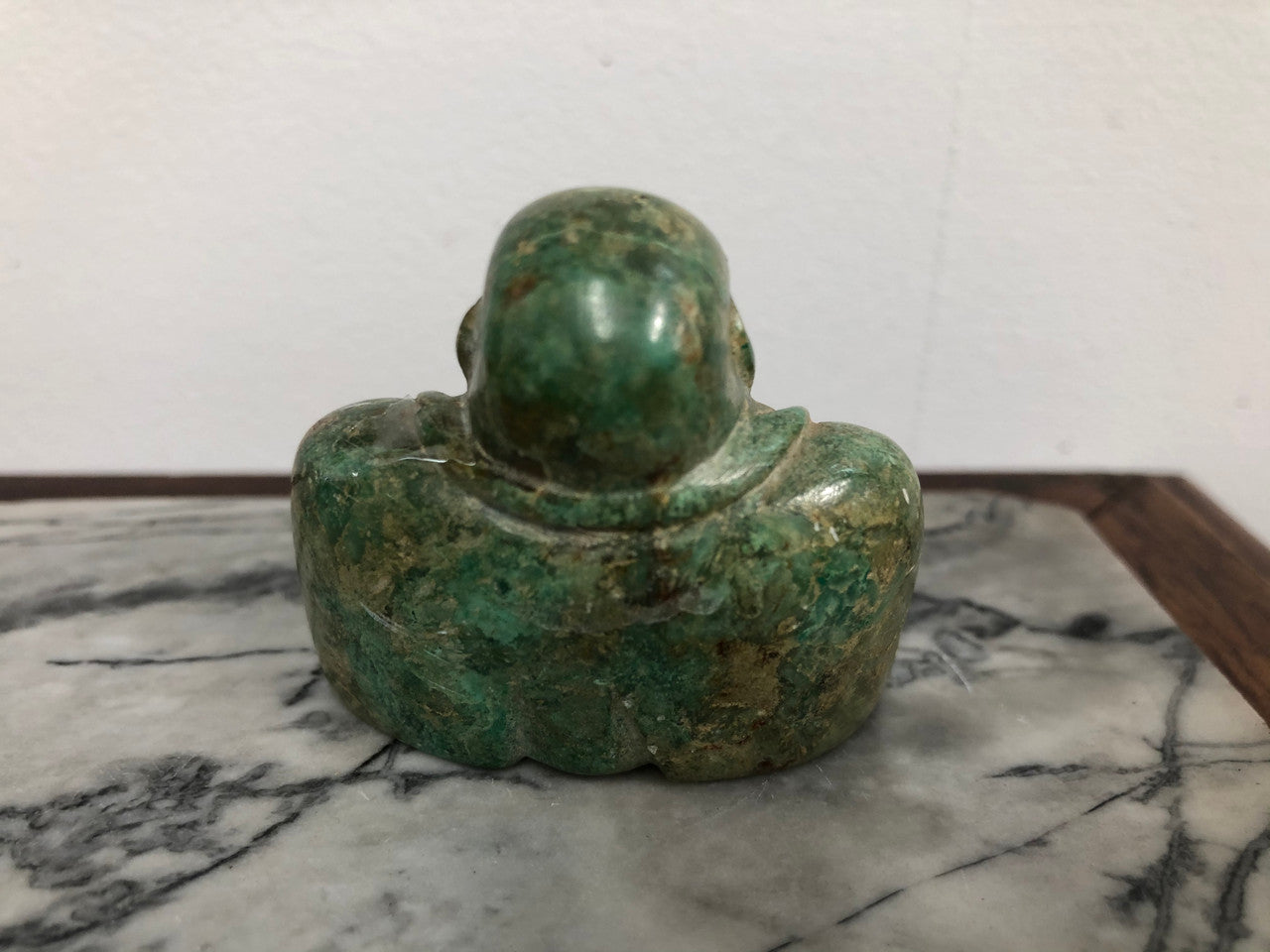 Vintage carved turquoise Buddha | Antique & Vintage | Moonee Ponds Antiques | Australia Wide Delivery