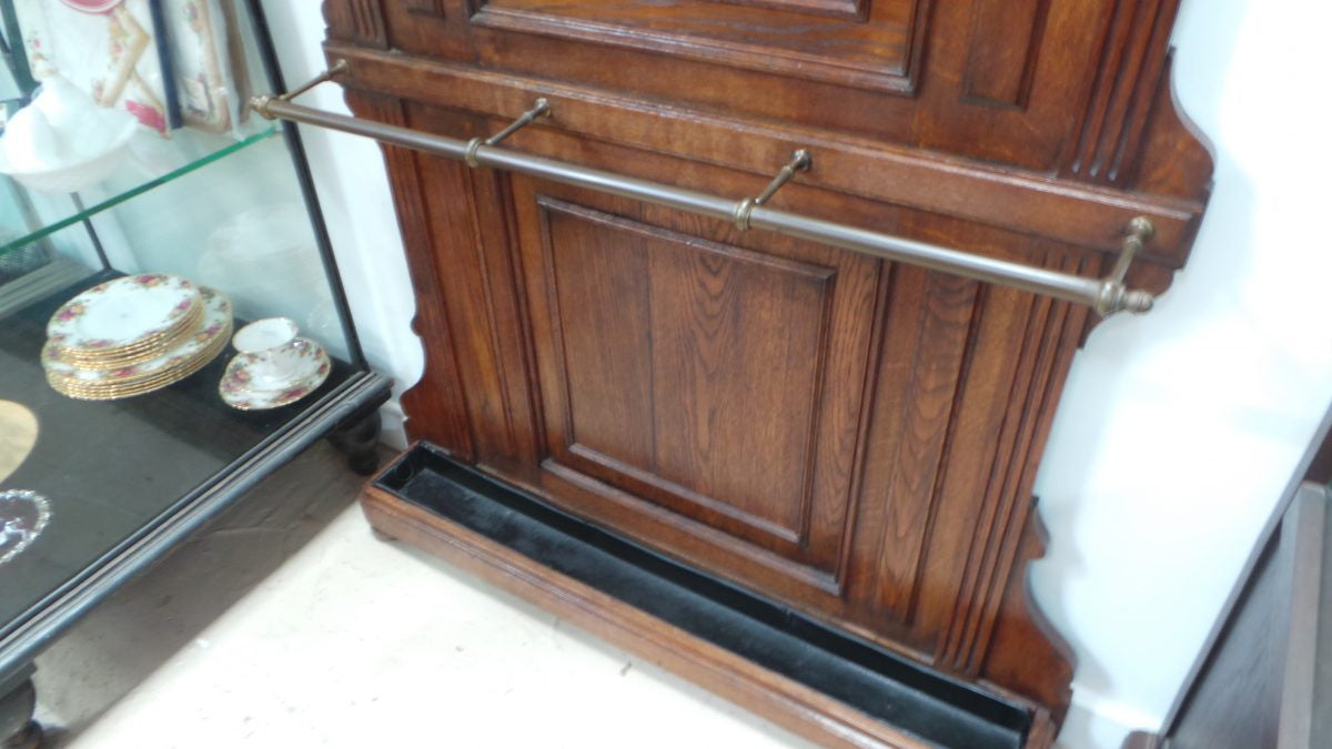 French Walnut Hallstand | Antique & Vintage | Moonee Ponds Antiques | Australia Wide Delivery