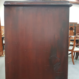 Victorian Cedar Chest Of Five Drawers