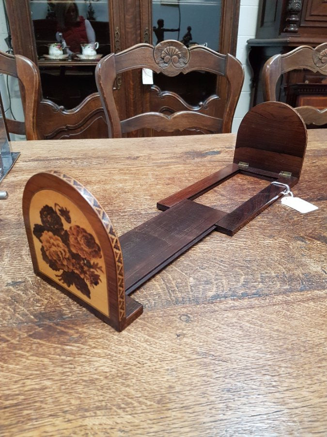 Antique Tunbridge Ware Bookshelf