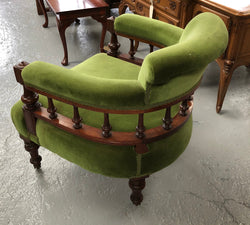 Lovely Edwardian Gents Chair | Antique & Vintage | Moonee Ponds Antiques | Australia Wide Delivery