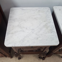 Pair of Beautiful French Oak Bedside Cabinets