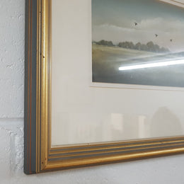 Pair of Framed Paintings by Peter Hicks