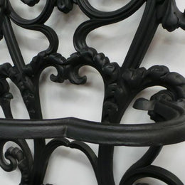 Black Antique Cast Iron Coat Stand