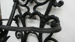 Black Antique Cast Iron Coat Stand | Antique & Vintage | Moonee Ponds Antiques | Australia Wide Delivery