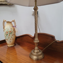 Gold coloured “Laura Ashley” lamp base with gold shade. It is in good original condition please view photos as they help form part of the description.