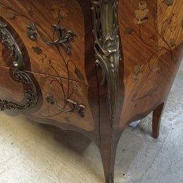 French 19th Century Marquetry Commode