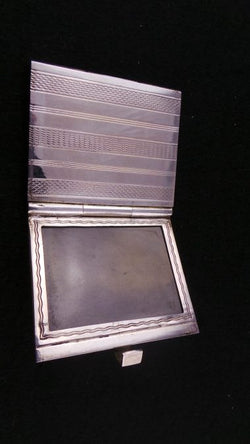 Edwardian Silver Miniature 3 Section Photo Frame | Antique & Vintage | Moonee Ponds Antiques | Australia Wide Delivery