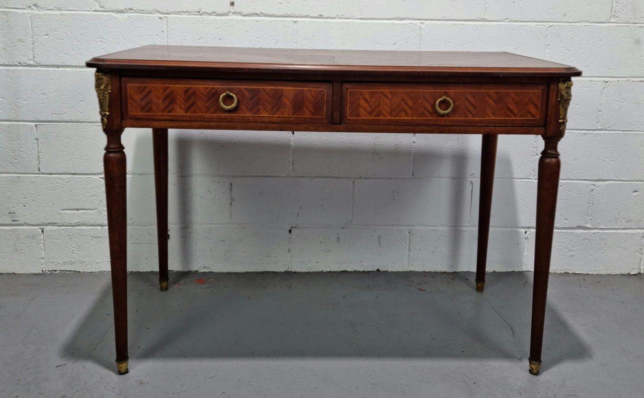 Beautiful French Late 19th Century Inlaid desk | Antique & Vintage | Moonee Ponds Antiques | Australia Wide Delivery