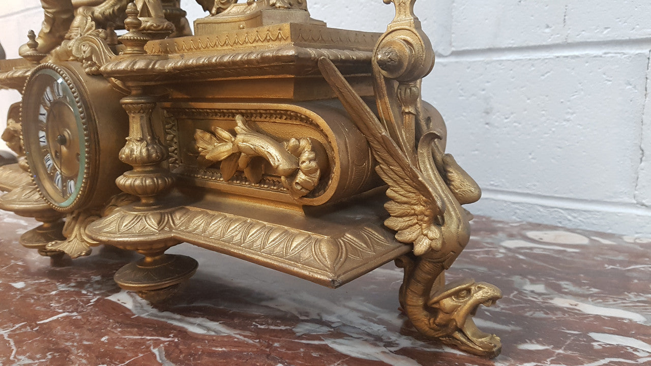 French Clock | Antique & Vintage | Moonee Ponds Antiques | Australia Wide Delivery