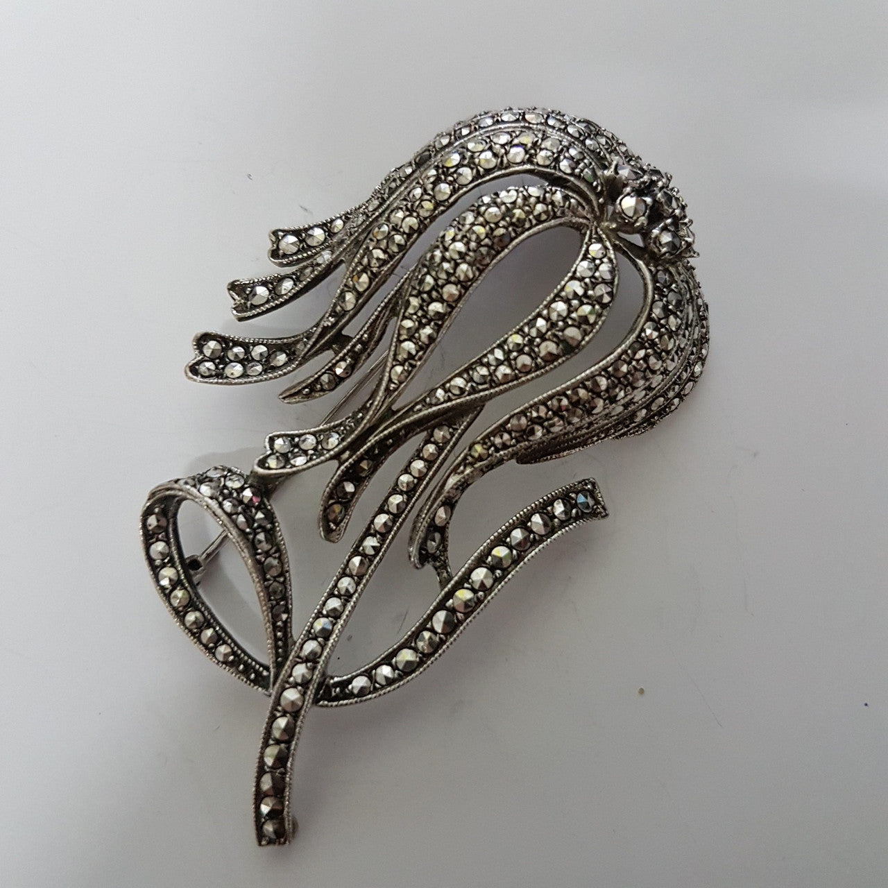 Marcasite Brooch | Antique & Vintage | Moonee Ponds Antiques | Australia Wide Delivery