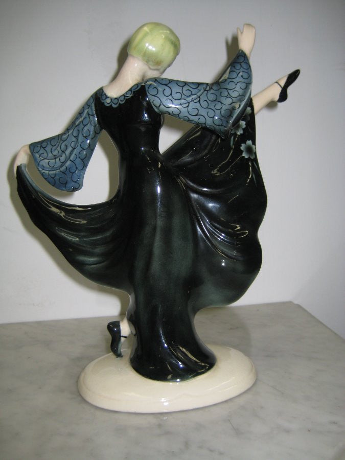 Stunning Art Deco Figurine | Antique & Vintage | Moonee Ponds Antiques | Australia Wide Delivery