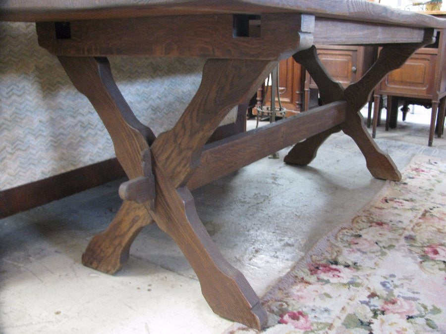 French Oak Refectory Table