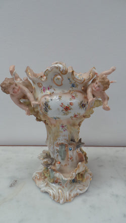 Stunning Sitzendorf Cherub Vase | Antique & Vintage | Moonee Ponds Antiques | Australia Wide Delivery