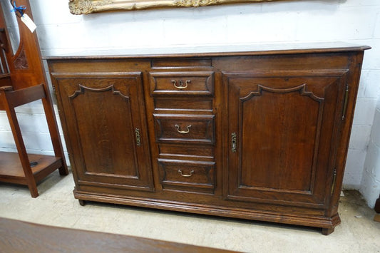 Antique French Oak Sideboard