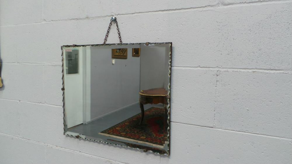 Art Deco Bevelled Wall Mirror | Antique & Vintage | Moonee Ponds Antiques | Australia Wide Delivery
