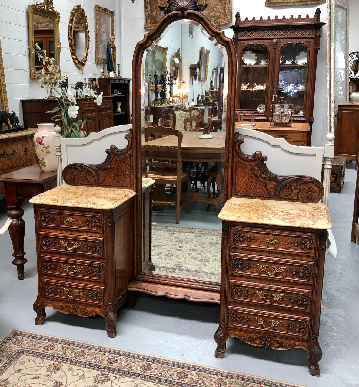 Louis XV Style Dressing Table | Antique & Vintage | Moonee Ponds Antiques | Australia Wide Delivery