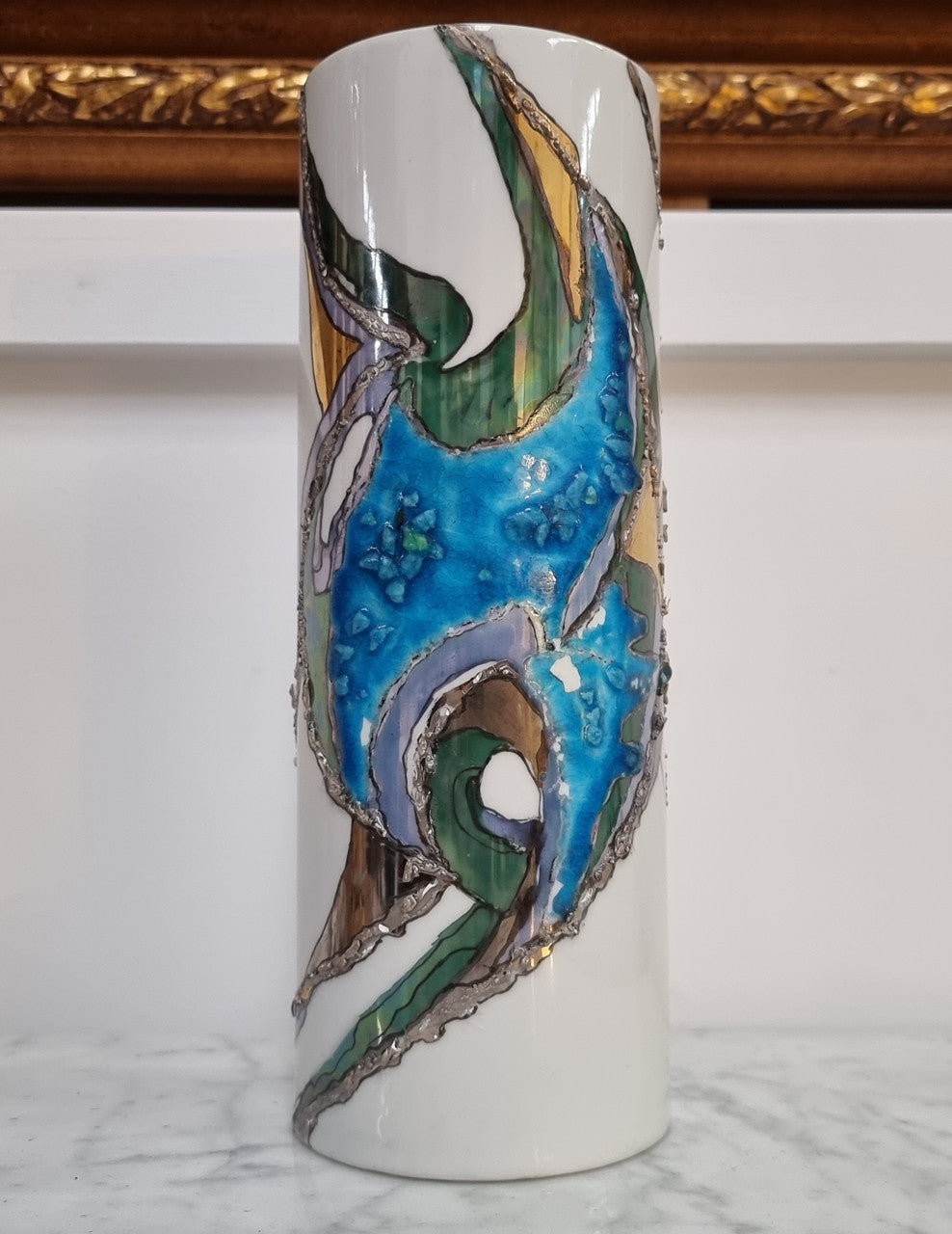 Beautiful Decorative Modern Mid Century Signed Vase | Antique & Vintage | Moonee Ponds Antiques | Australia Wide