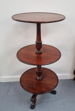 Rare Mahogany Georgian 3 Tier Dumbwaiter | Antique & Vintage | Moonee Ponds Antiques | Australia Wide Delivery