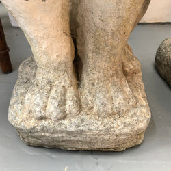 Fabulous Vintage Pair Of Concrete Lions | Antique & Vintage | Moonee Ponds Antiques | Australia Wide Delivery