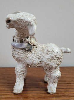 Hand Made Glazed Terra Cotta Sheep | Antique & Vintage | Moonee Ponds Antiques | Australia Wide Delivery
