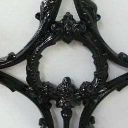 Victorian Cast Iron Hall stand-2
