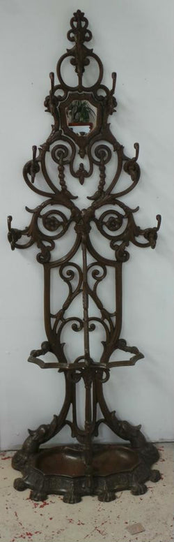 Decorative Antique Cast Iron Coat And Umbrella Stand | Antique & Vintage | Moonee Ponds Antiques | Australia Wide Delivery