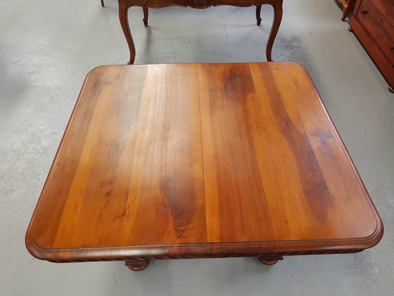 Henry II Style Walnut Extension Dining Table | Antique & Vintage | Moonee Ponds Antiques | Australia Wide Delivery