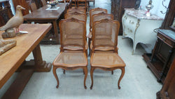 Set of Six French Cherry wood Dining Chairs | Antique & Vintage | Moonee Ponds Antiques | Australia Wide Delivery