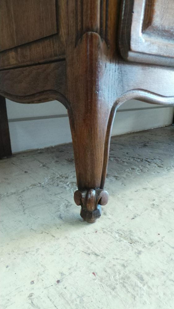 3 Drawer French Oak Louis XV Style Commode | Antique & Vintage | Moonee Ponds Antiques | Australia Wide Delivery