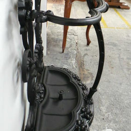 Black Antique Cast Iron Coat Stand