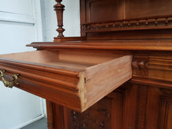 French Walnut Henry II Style Sideboard-Buffet With Superb Carving | Antique & Vintage | Moonee Ponds Antiques | Australia Wide Delivery