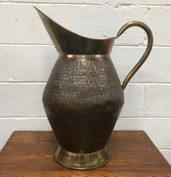 French Arts & Crafts Style Brass & Copper Jug | Antique & Vintage | Moonee Ponds Antiques | Australia Wide Delivery