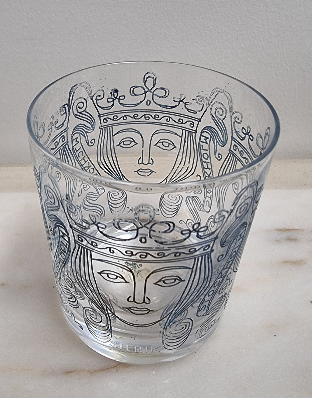 “Kosta Sweden” St. Erik Glass Cup | Antique & Vintage | Moonee Ponds Antiques | Australia Wide Delivery