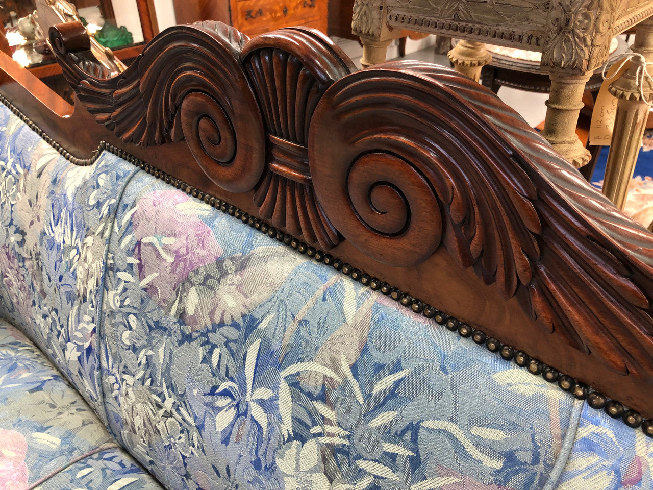 Stunning French Empire Settee | Antique & Vintage | Moonee Ponds Antiques | Australia Wide Delivery