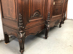 French 19th Century Louis XV Style Three Door Bookcase | Antique & Vintage | Moonee Ponds Antiques | Australia Wide Delivery