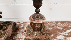 Three Piece French Garniture Clock Set | Antique & Vintage | Moonee Ponds Antiques | Australia Wide Delivery