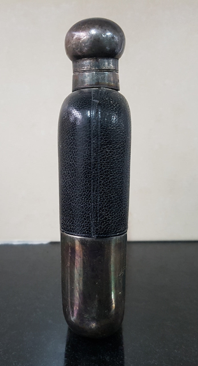 Rare Size Antique James Dixon & Sons Sheffield Quality Made Hip Flask | Antique & Vintage | Moonee Ponds Antiques | Australia Wide Delivery