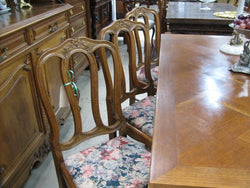 Set Of Six French Upholstered Dining Chairs | Antique & Vintage | Moonee Ponds Antiques | Australia Wide Delivery
