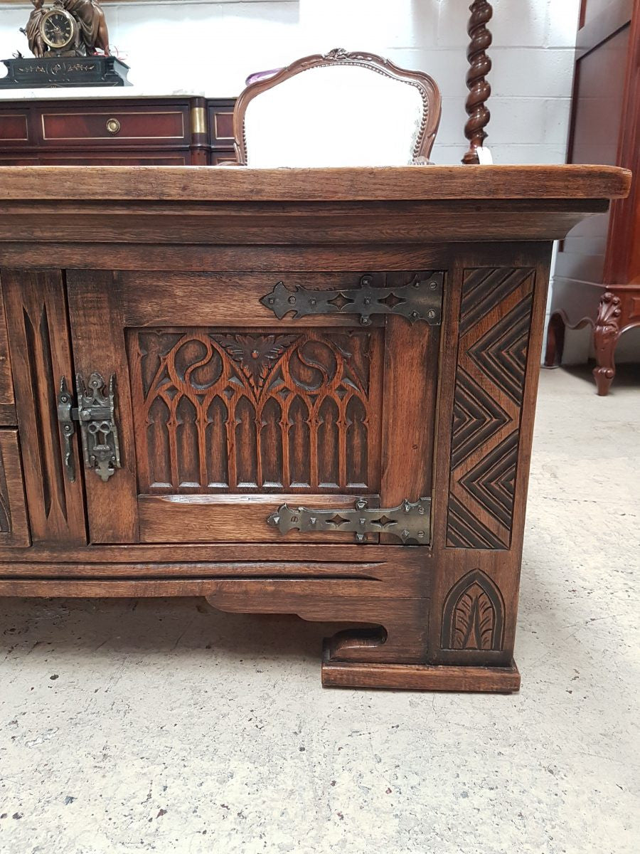 French Gothic Style Cabinet-1 | Antique & Vintage | Moonee Ponds Antiques | Australia Wide Delivery