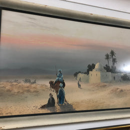 Egyptian Scene Watercolour