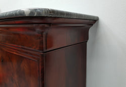French Flame Mahogany Secretaire a Abattant | Antique & Vintage | Moonee Ponds Antiques | Australia Wide Delivery
