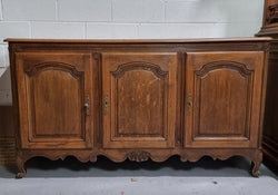 French Louis 15th Style 3 Door Wooden Top Sideboard | Antique & Vintage | Moonee Ponds Antiques | Australia Wide Delivery