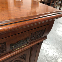 Beautifully Carved Edwardian Sideboard