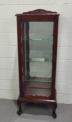 Vintage Mahogany Petite Display Cabinet | Antique & Vintage | Moonee Ponds Antiques | Australia Wide Delivery