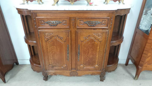 Beautiful Carved French Oak Buffet